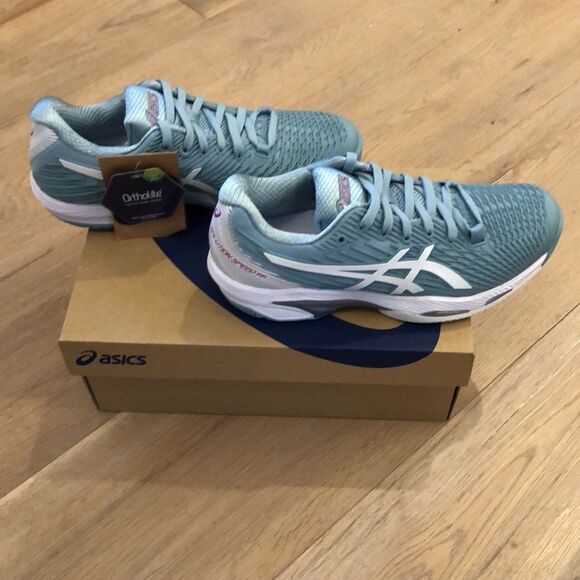 ASICS Women’s Solution Speed FF 2 Smoke blue/white (6.5) - Picture 5 of 5